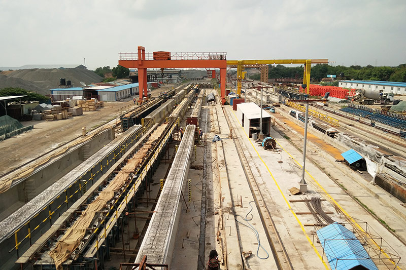 海外工程事业部-斯里兰卡预制梁板厂